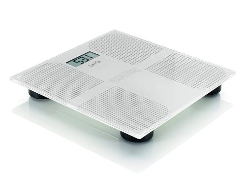 LAICA Electronic Personal Scale Balance Personnel Plaza Blanc – Balance électronique LCD, 70 x 27 mm, Blanc, 302 mm, 303 mm, 38 mm