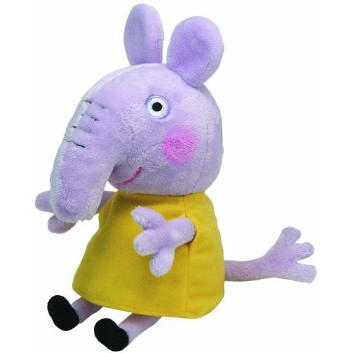 TY Beanie Baby - EMILY ELEPHANT (Exclusivité UK - Cochon Peppa)
