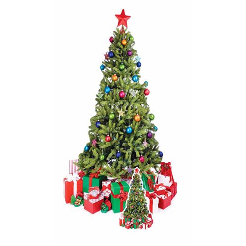 Figurine en carton Sapin de Noël 178 cm
