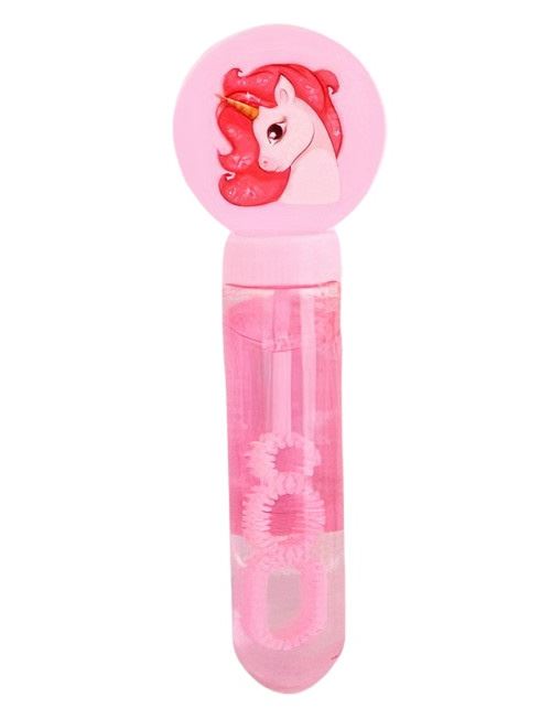 Jonotoys vessie bulle licorne filles 14 cm rose