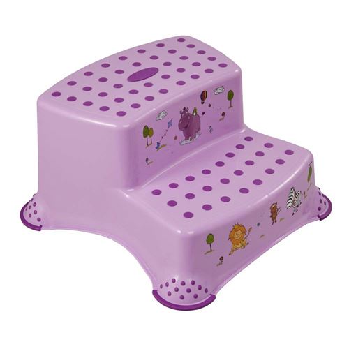 OKT Hippo Tabouret Deux Étapes Lilas