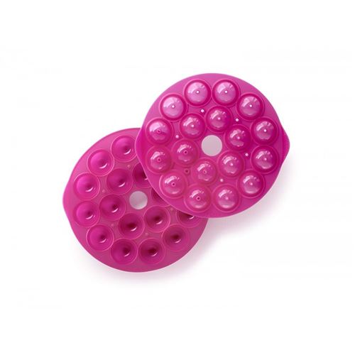 Moule a pop cakes (x18) rose en silicone lekue - f671999