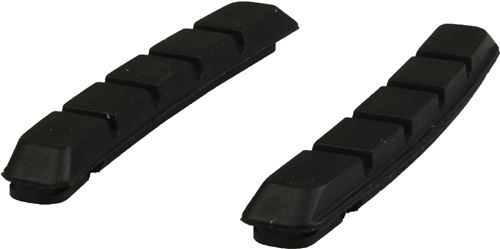 VWP garniture de frein caoutchouc cartouche Super V-brake 72 mm noir