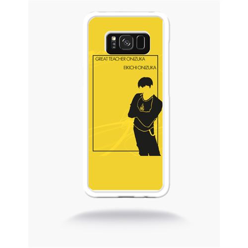 Coque great teacher onizuka compatible samsung s8 bord transparent