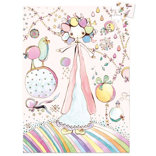 60 stukjes mini-puzzel Billie Twig Djeco