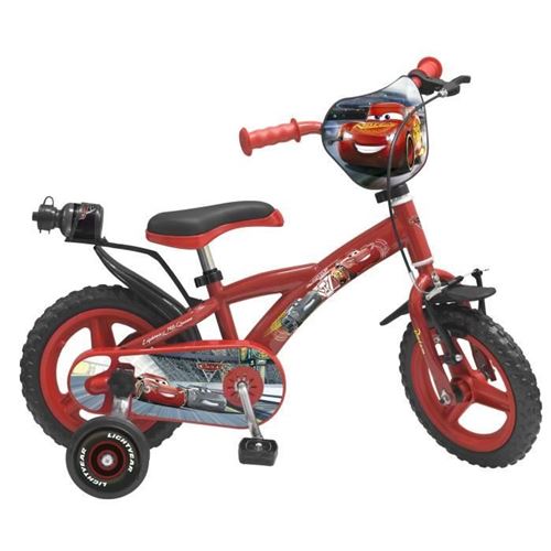 Velo 12 Cars 3 - Garcon - Rouge