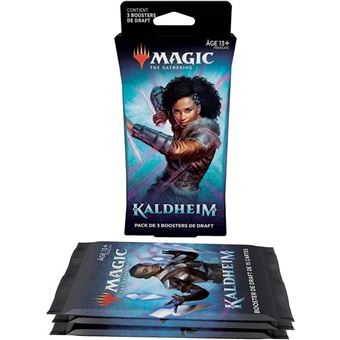 Jeu de cartes Magic Draft Booster 3 pack Kaldheim