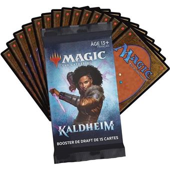 Jeu de cartes Magic Draft Booster 3 pack Kaldheim