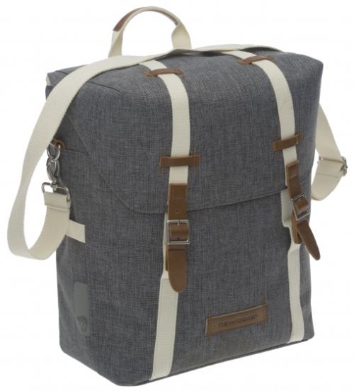New Looxs Pannier Mondi gris 12,5 litres