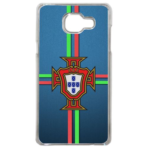 Coque Blason Portugal Bleu Compatible Samsung Galaxy A3 2016 Transparent