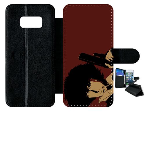 Etui à rabat samsung galaxy s8 cowboy bebop spike spiegel