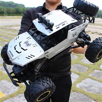 Voiture radio commandee 4X4 Crawler etanche a grande vitesse argent Voiture telecommandee Achat prix fnac