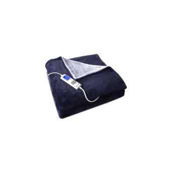 Couverture chauffante bicolore Astoria AD180A 160 W Gris et Blanc - 1