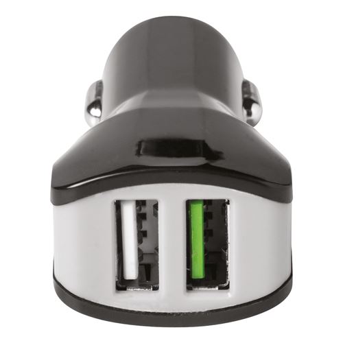 Celly chargeur de voiture double USB 12/24V 3.4A noir