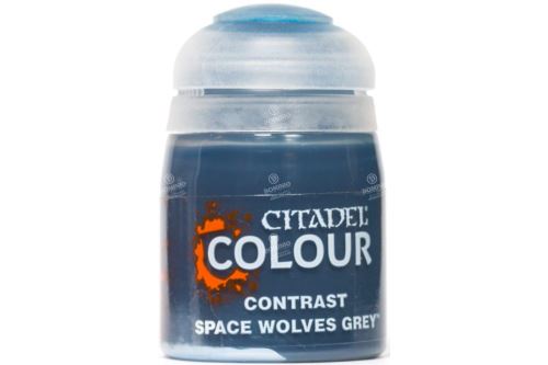 GAMES WORKSHOP Pot de peinture Contrast Space Wolves Grey 18ml 29-36 - Citadel