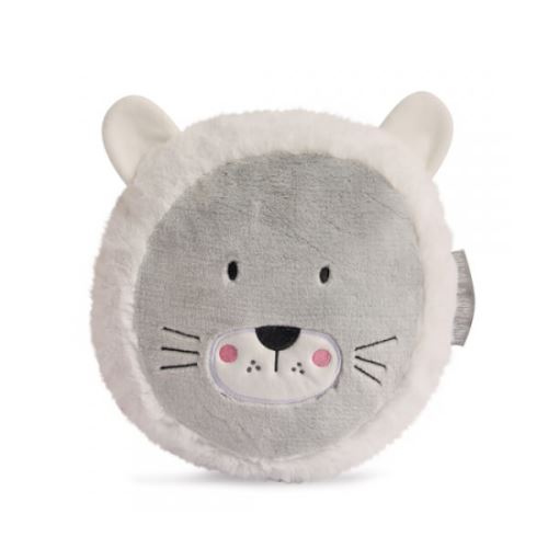 Coussin décoration aussi doux lion - doudou et compagnie
