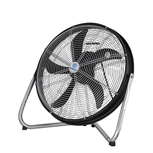 Westinghouse yucon ii 7271640 ventilateur sur pied en métal avec 5 vantaux en abs diamètre de 50 cm boîtier de 53,5 cm hauteur m