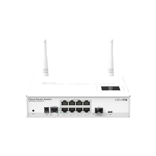Commutateur Réseau de Bureau Mikrotik CRS109-8G-1S-2 8G 2,4GHz L5