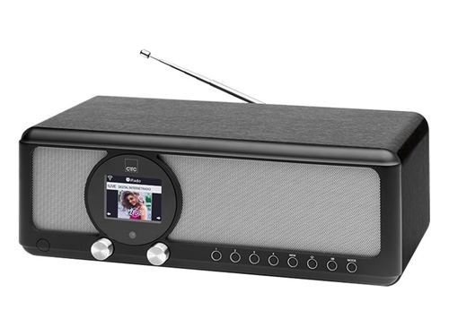 Clatronic IR 7004 BT Radio Internet Noir