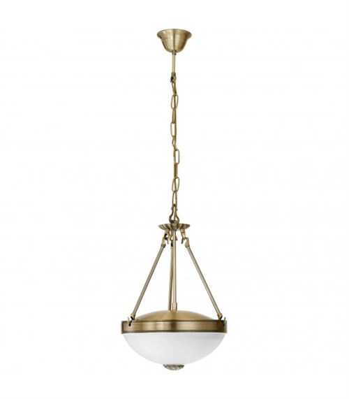 Chandelier SAVOY 2 ampoules bronze