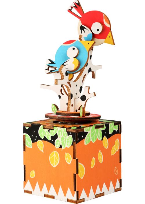 Kit De Construction Boîte À Musique « Nuée D'Oiseaux »