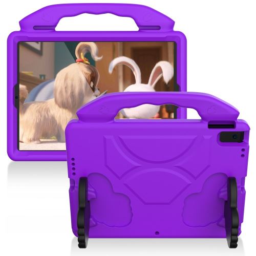 GENERIQUE - Coque Antichoc avec Béquille - pour Apple iPad 10.2 - iPad Pro 10.5 - iPad Air 10.5 - Violet - Image 3