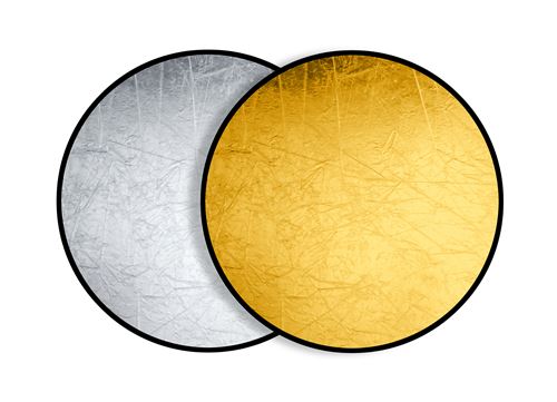 BRESSER BR-TR5 Réflecteur pliable or/argent 110cm rond