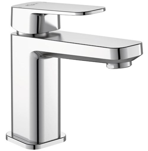 Ideal Standard - Mitigeur lavabo monotrou chromé Tonic II avec tirette et vidage métal