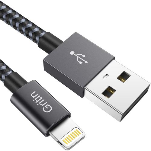 Câble lighting 2M Charge Rapide, noir