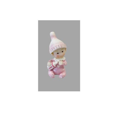 2 figurines bébé fille hector & pénélope - RES821CF