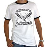 T- Shirt - The Walking Dead - Negan's Saviors - Homme - Blanc - Premium M