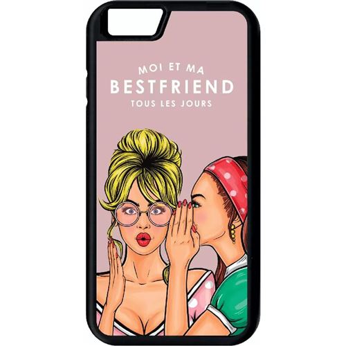 Coque Apple Iphone 6s Moi Et Ma Meilleure Amie Tous Les Jours