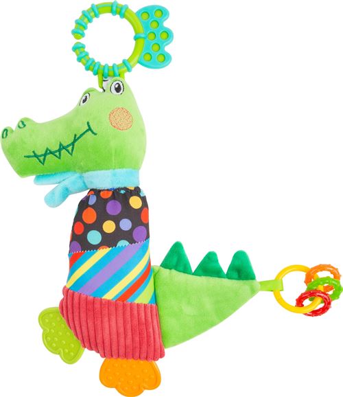 Small Foot vibrateur Krokodil Doekjunior 33 cm peluche