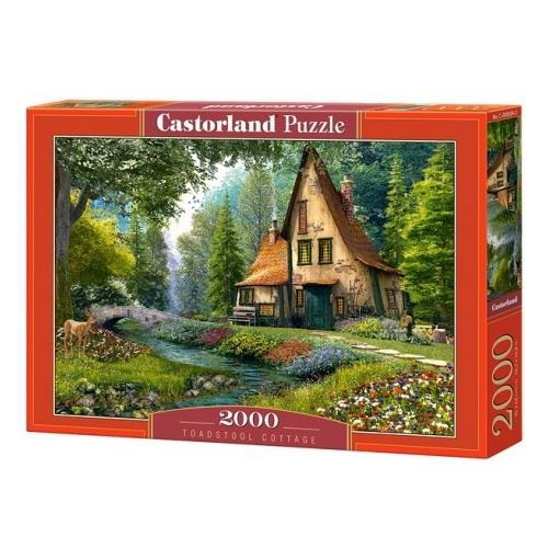Puzzle Castorland - Cottage champignon, 2000 pièces