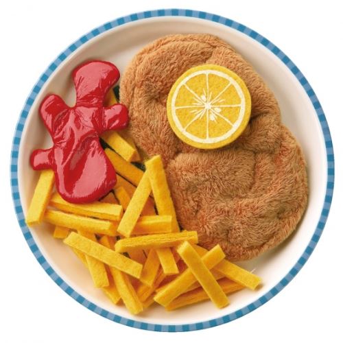 Escalope viennoise avec frites