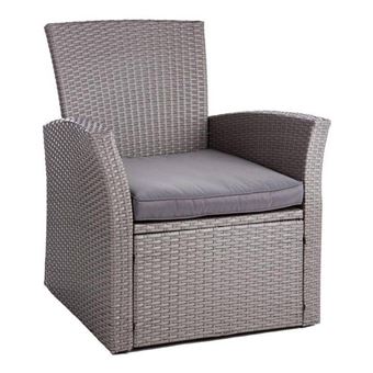 Salon D Exterieur Hesperide Bora Bora Grege Mobilier De Jardin Achat Prix Fnac