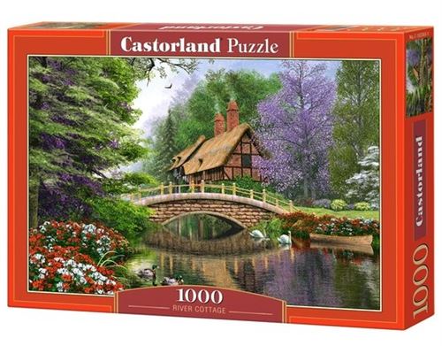 Puzzle 1000 Pièces : Chalet près du Fleuve, Castorland