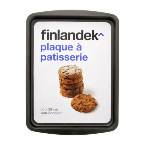 FINLANDEK Plaque a pâtisserie métal 36 x 30 cm