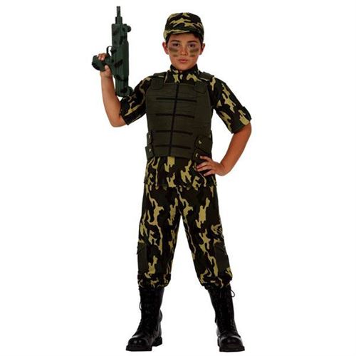 UNKNOWN Atosa - 10954 - Costume - D&eacute;guisement De Camouflage - Taille 4