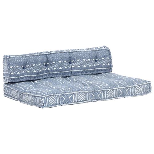 Chunhe Coussin de canapé palette Indigo Tissu Patchwork AB287721
