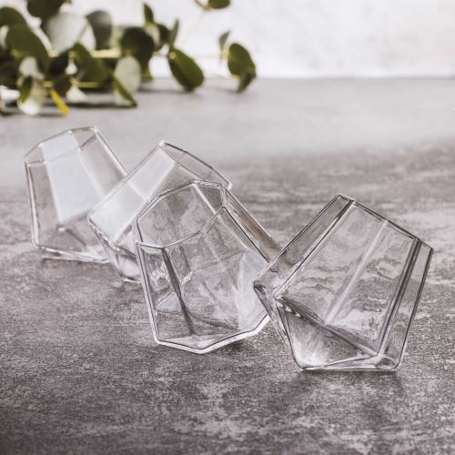 Incidence paris 31425 jeu shot morpion, verre, transparent, 25 x 25 x 6 cm