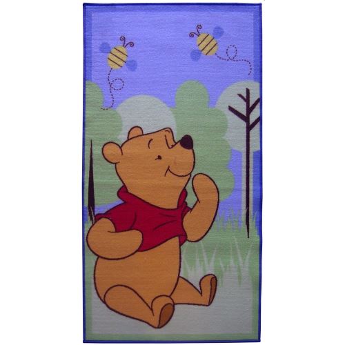 Tapis enfant Winnie l'Ourson 80 x 50 cm cm Disney mod1 - guizmax