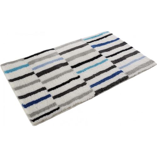Tapis de salle de bain rayé coloré riverside