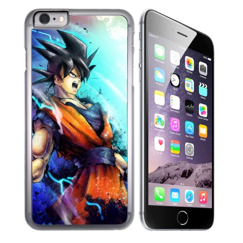Coque pour iPhone 6 et iPhone 6S dragon ball goku couleur