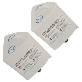 Cartouches filtrantes (x2) pour fer SIMPLY and PURELY Centrale vapeur XD9030E0 MOULINEX, CALOR, TEFAL - 295105 - 1