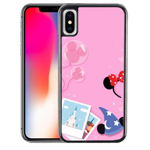 Coque pour iPhone XS disneyland souvenirs