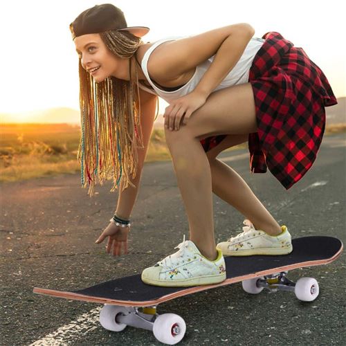 Skateboard complet JEOBEST® Planche à roulettes pour universelle