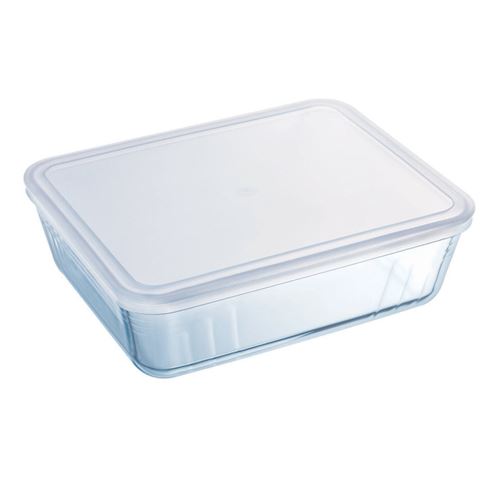 Pyrex Plat Rectangulaire 1.5L Verre + Couvercle Plastique - 242P000/5046 - Image 3