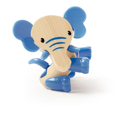 Hape bambou éléphant bleu