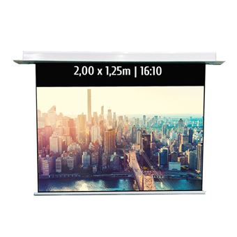 ecrans electriques encastrables KIMEX 048-1532W motorisé encastrable 2,00 x 1,25m - Format 16:10 - Wi-Fi - 1